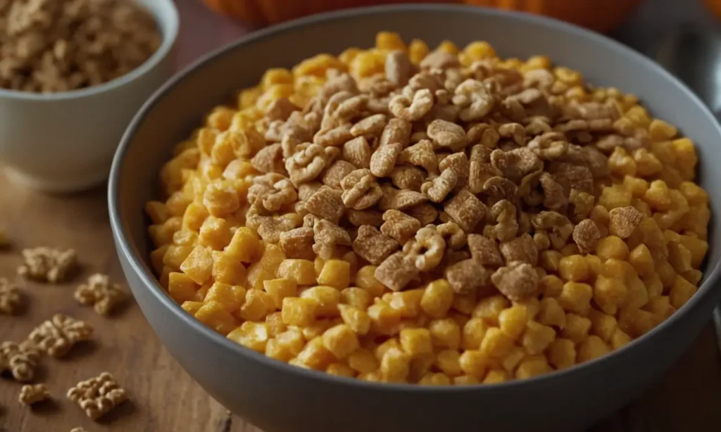 Avena instantánea de calabaza