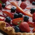 Galette de fresas y arándanos: Simple y sin gluten