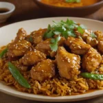 Salteado Pollo Naranja Jengibre: Receta Fácil y Deliciosa