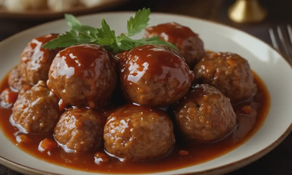albóndigas agridulces