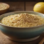 Avena al horno con limón: Desayuno vegano saludable y delicioso