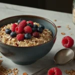 Recetas Fácil: Avena Horneada Con Frutos Rojos