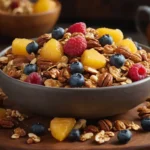 Barras granola de frutas y nueces sin hornear: Recetas fáciles