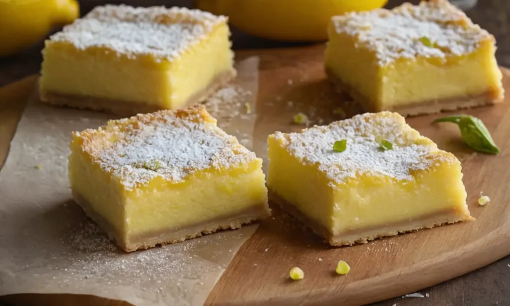 barritas de limon sin gluten