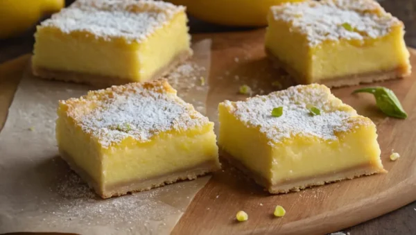barritas de limon sin gluten