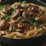 Bolonesa instantánea vegetariana: receta fácil champiñones