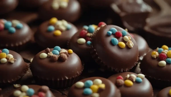 dulces de chocolate sin lacteos