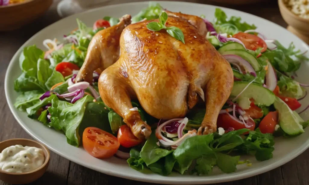 ensalada asiatica de pollo