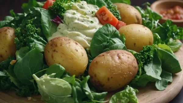 ensalada de papa baja en carbohidratos
