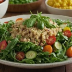 ensalada quinua rucula