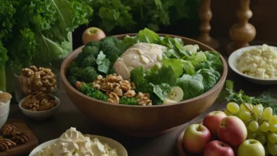 ensalada waldorf pollo