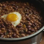 Frijoles vaqueros olla cocción lenta: Receta fácil y deliciosa