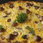 Frittata de champiñones: Receta fácil y deliciosa