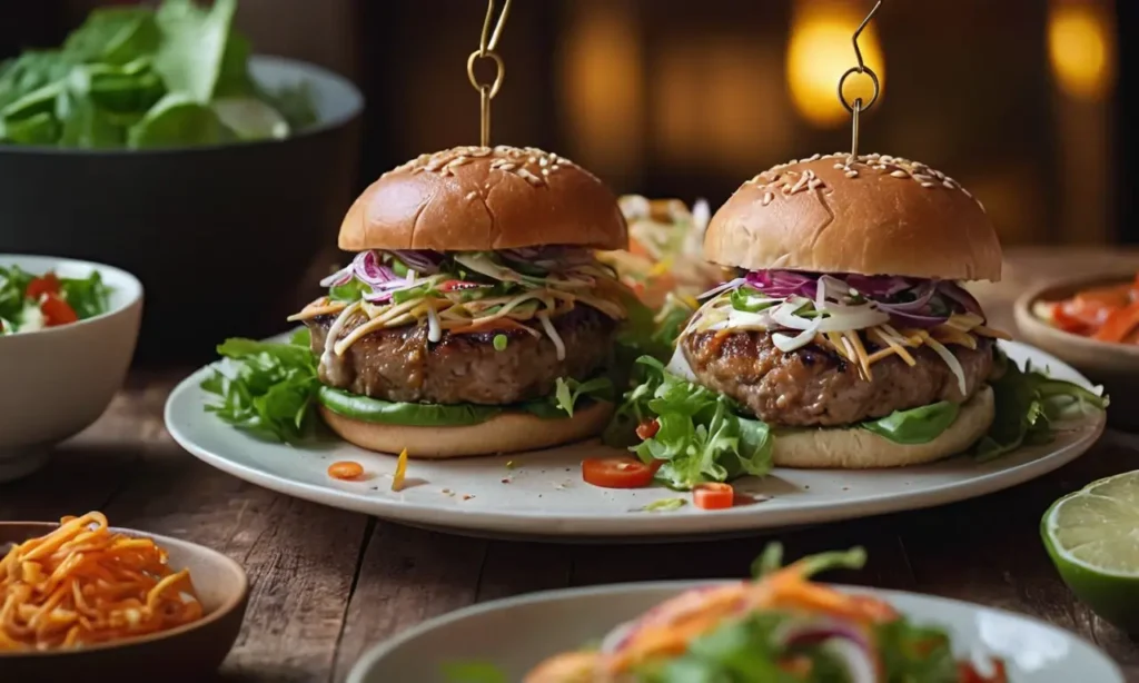 hamburguesas de cerdo