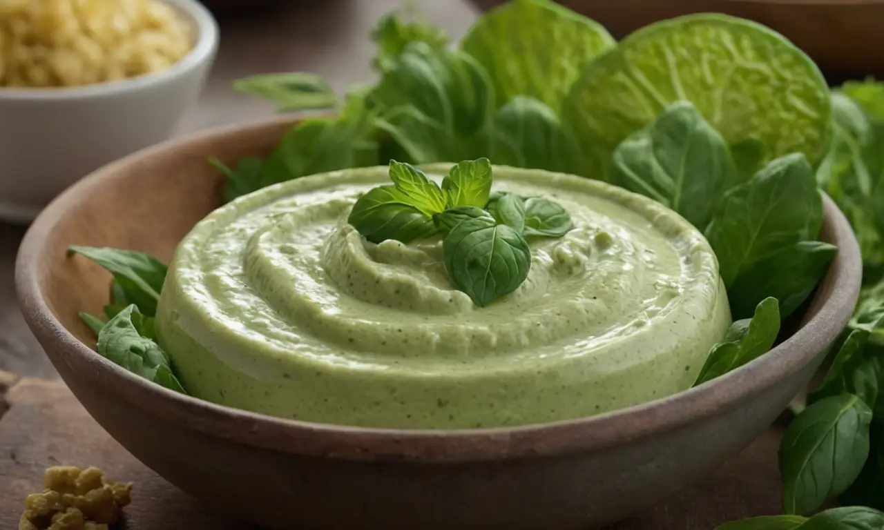 Un aderezo vegano saludable y delicioso
