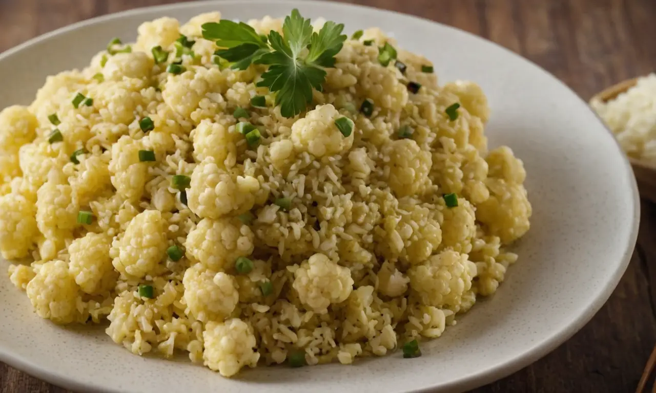 Arroz de coliflor saludable, receta deliciosa, consejos para el éxito. Let me know if youd like me to shorten that even more! 😊