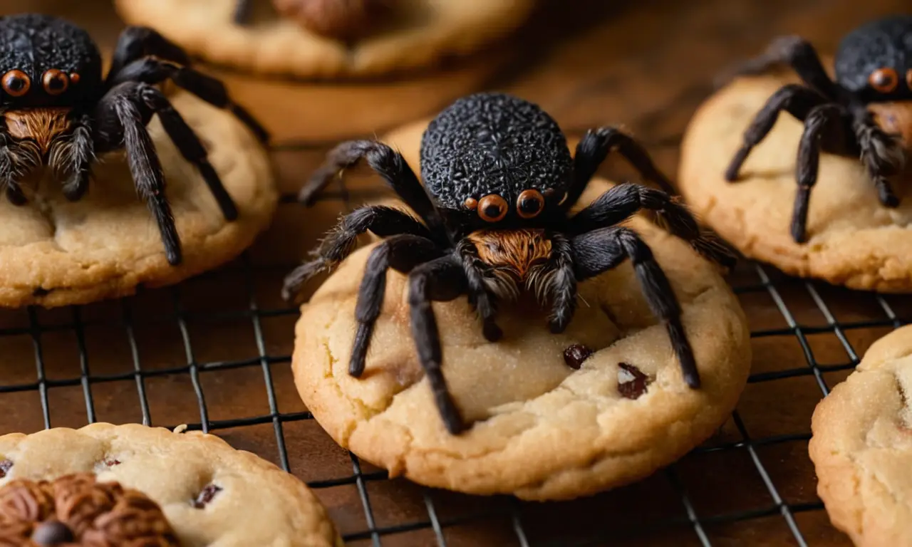 Galletas araña salvajes, ¡saludables y deliciosas!