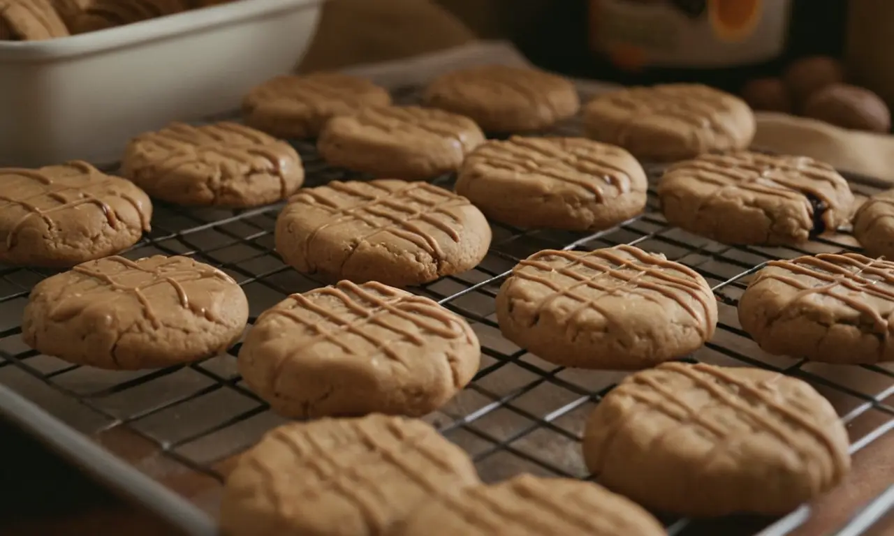 Cookies de mantequilla de cacahuete con cobertura de chocolate, deliciosas y fáciles de hacer