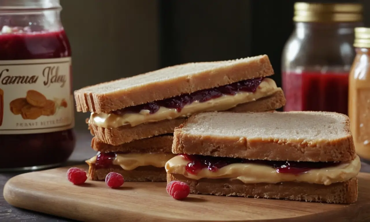 Sandwichos coloridos y tentadores en una cocina acogedora