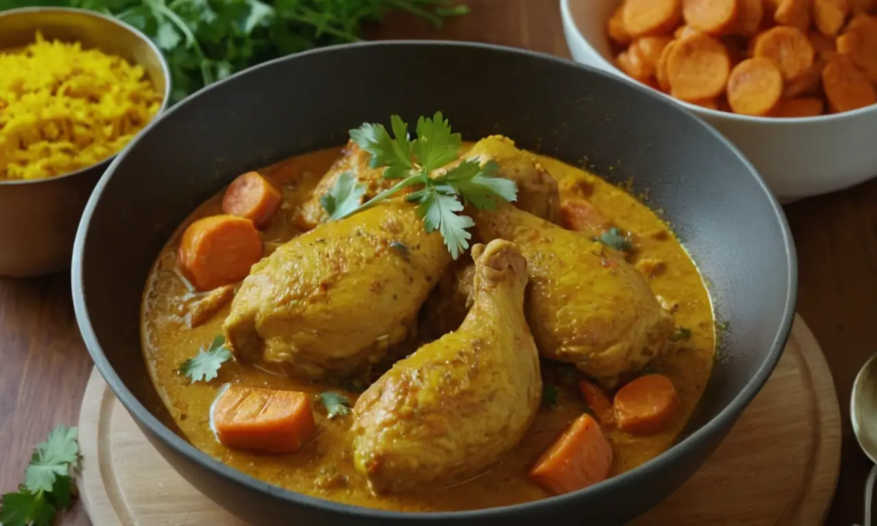 Un curry de jengibre irresistible llena la cocina