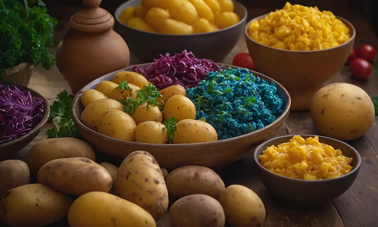 Opciones saludables y coloridas