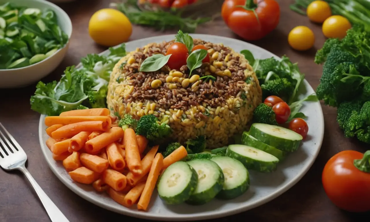 ¡Comida saludable es vida feliz!