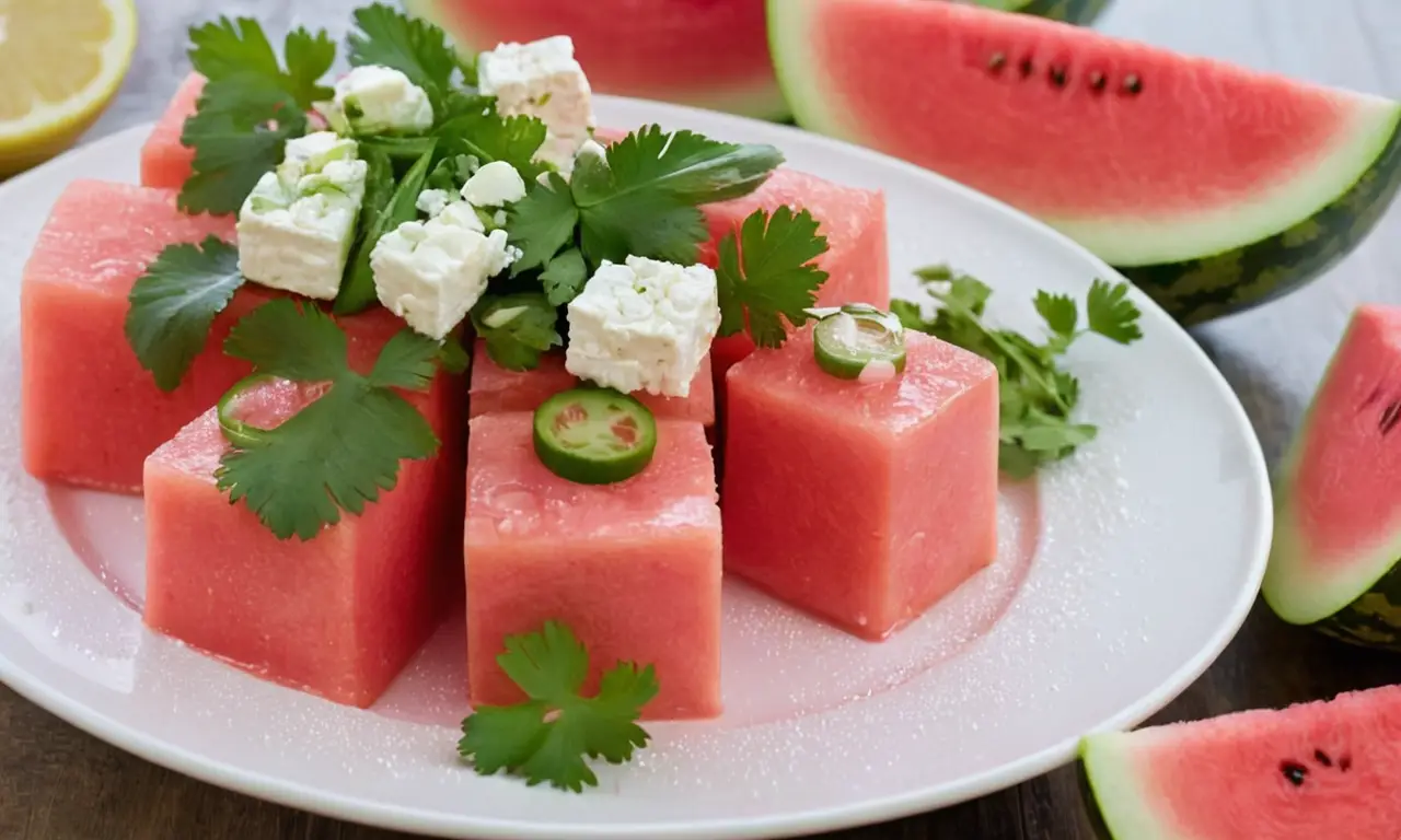 Un plato fresco y colorido con varios ingredientes