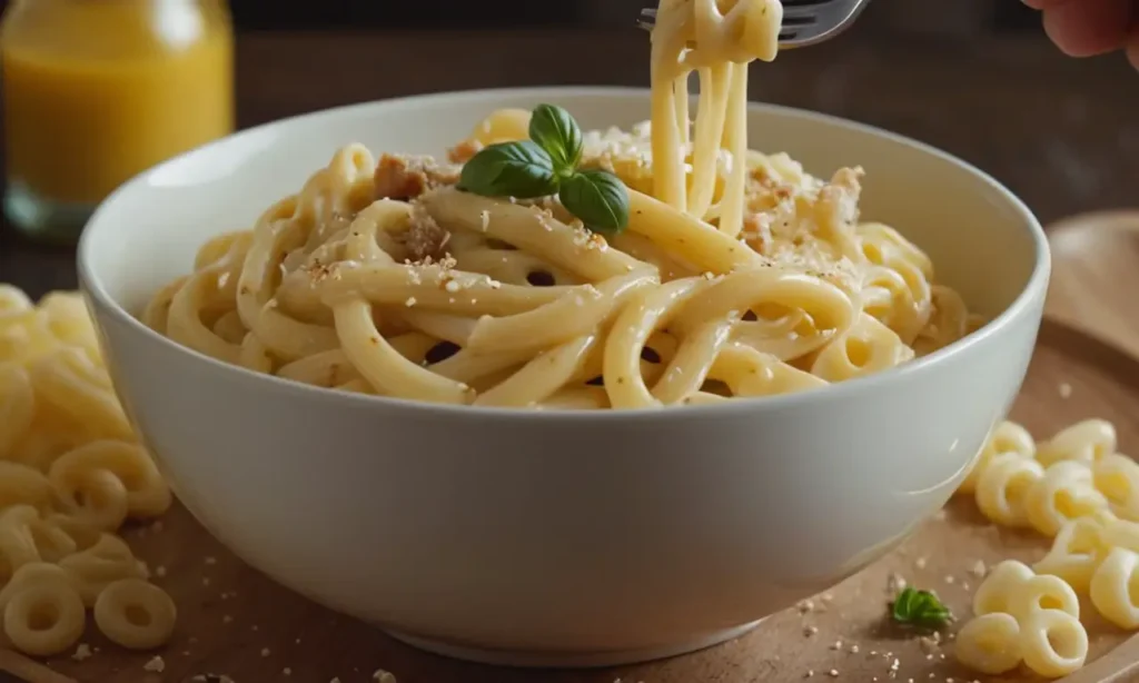 macárrones con queso sin lácteos