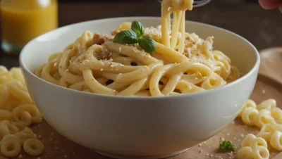 macárrones con queso sin lácteos