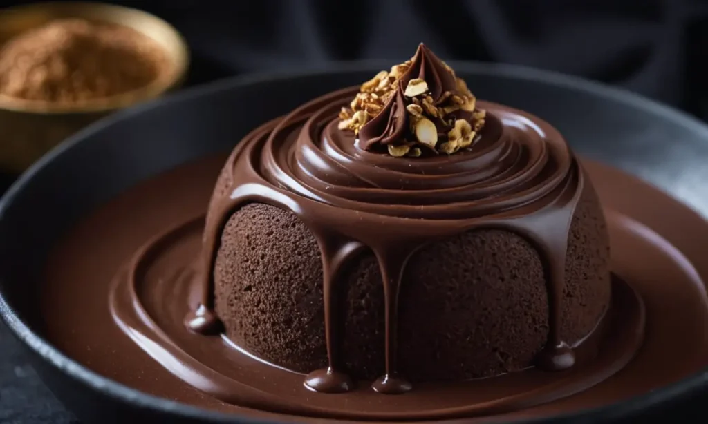 mousse de chocolate amargo sin lacteos