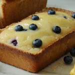 Pan de limón y arándanos sin gluten: Receta deliciosa