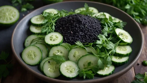 pepino albahaca mula de moscu