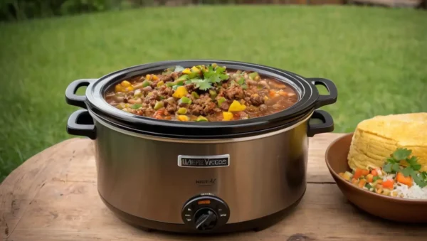 picadillo en olla de cocción lenta