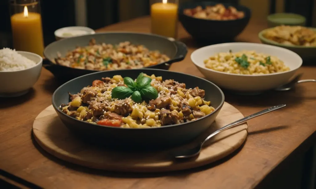 plan de comidas para el fin semana