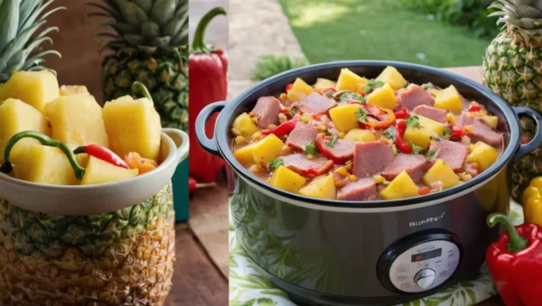 pollo hawaiano crockpot