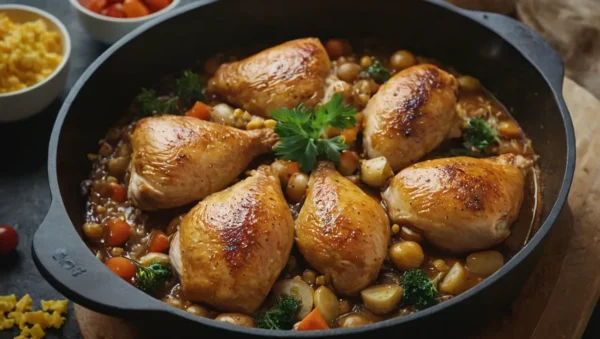 recetas con pollo sobrante