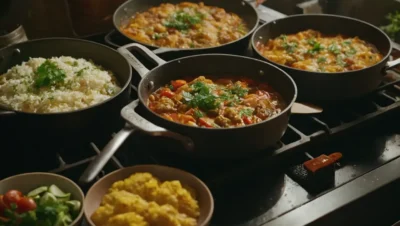 recetas para sartén de 30 hojas