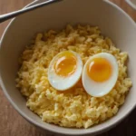 Rollo de huevo en un tazón: Receta saludable deliciosa