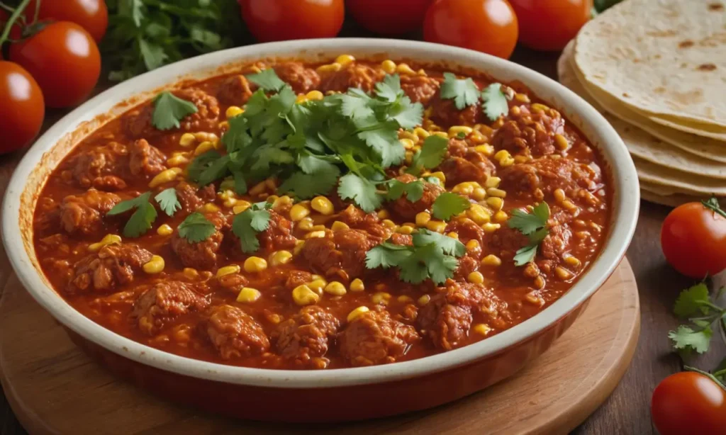 salsa casera de enchilada