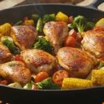Sarten mediterranea pollo verduras: Receta Fácil & Deliciosa