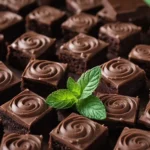 Tascas de chocolate amargo y menta: Recetas deliciosas