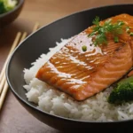 Tazón de salmón teriyaki: Receta fácil y deliciosa