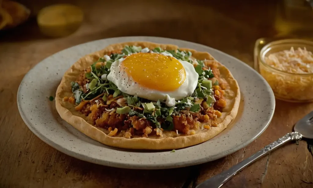 tostada de camote al horno